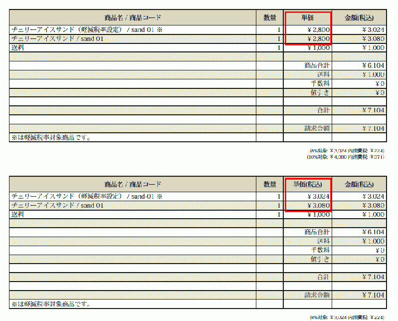 帳票PDF[インボイス]プラグイン