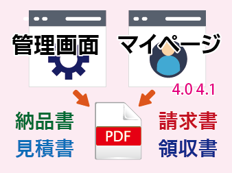 管理画面&マイページ帳票PDFプラグイン