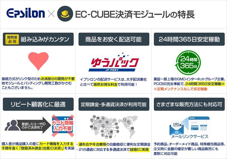 イプシロン決済モジュール(3.0系)