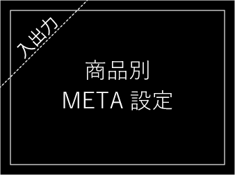 商品別meta設定[I/O]