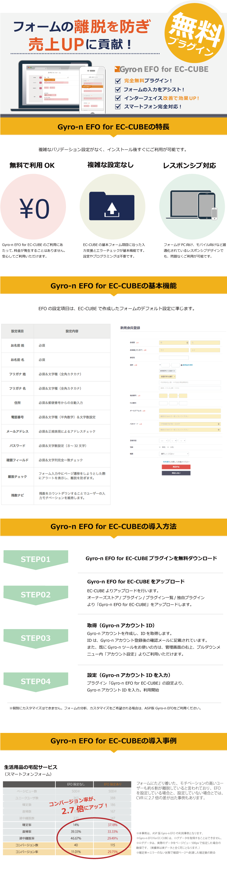 Gyro-n EFO for EC-CUBE3
