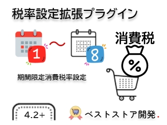 税率設定拡張プラグイン FOR EC-CUBE 4.2/4.3
