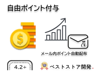 自由ポイント付与プラグイン FOR EC-CUBE 4.2/4.3