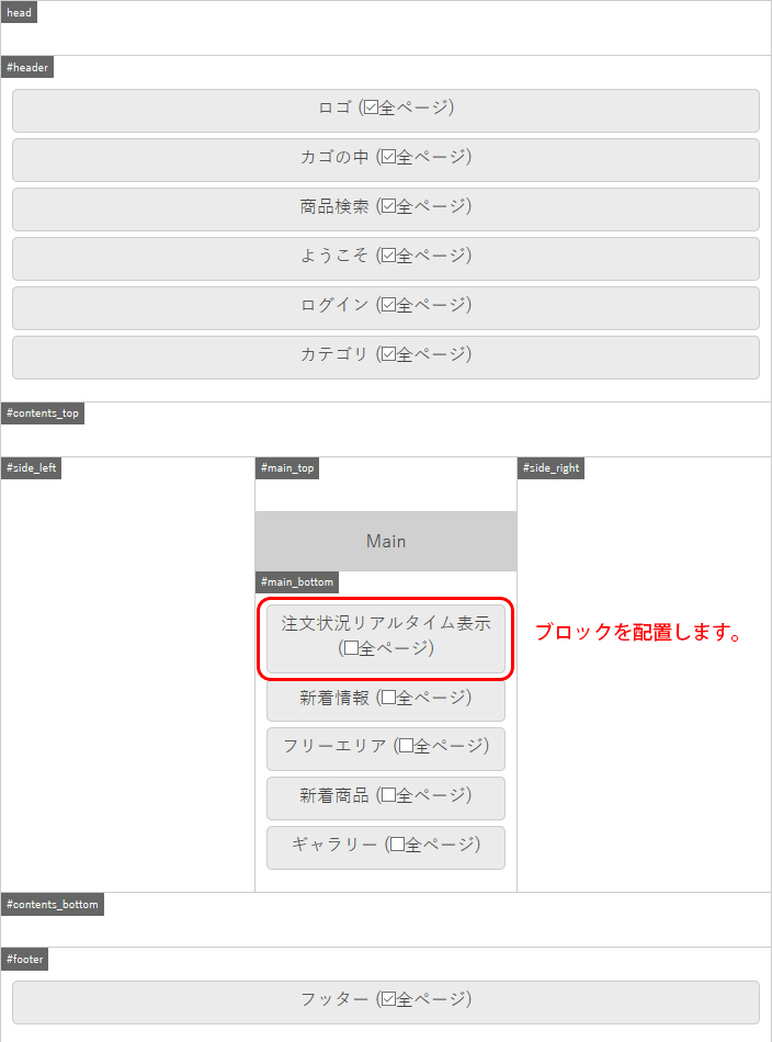 注文状況リアルタイム表示プラグイン