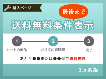 送料無料条件表示プラグイン