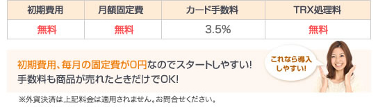 初期費用、毎月の固定費が0円なのでスタートしやすい! 手数料も商品が売れたときだけでOK!